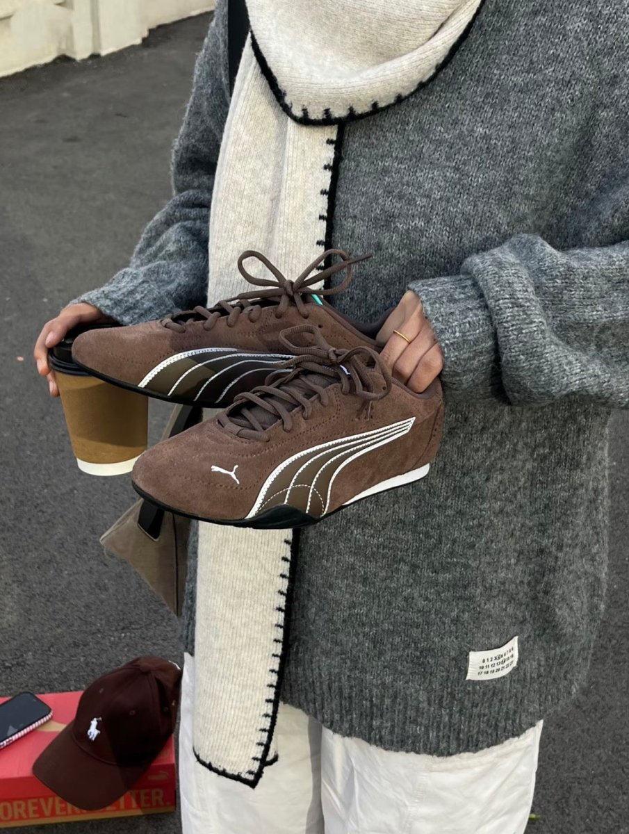 PUMA Catch SD 復古麂皮賽車鞋 - TOPICKSTORE