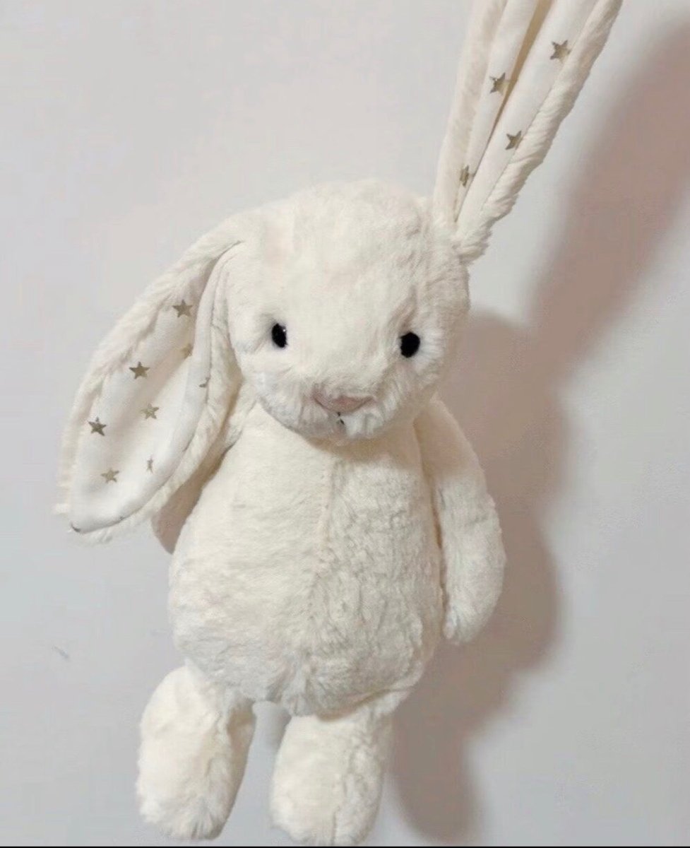 JELLYCAT 超熱賣斷曬貨！！奶白星星耳邦尼兔🌟🐰｜超級限量超級難找😭‼️ - Topickstore