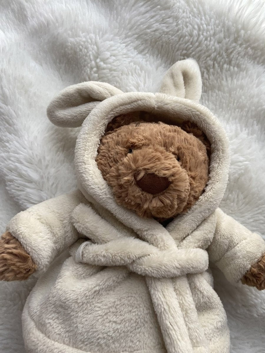 JELLYCAT Bartholomew Bathrobe Bear 浴袍小熊公仔 - Topickstore