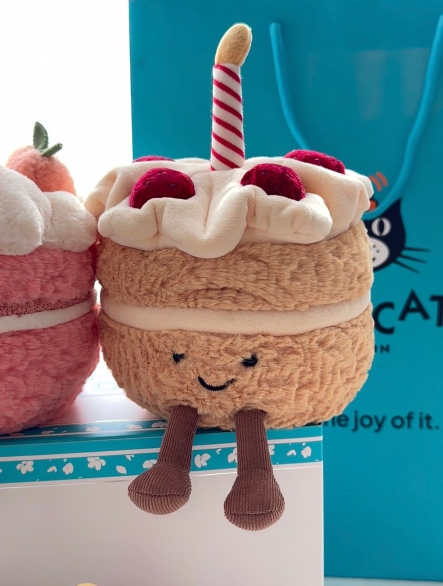 JELLYCAT Amuseable Birthday Cake 生日蛋糕公仔 - Topickstore