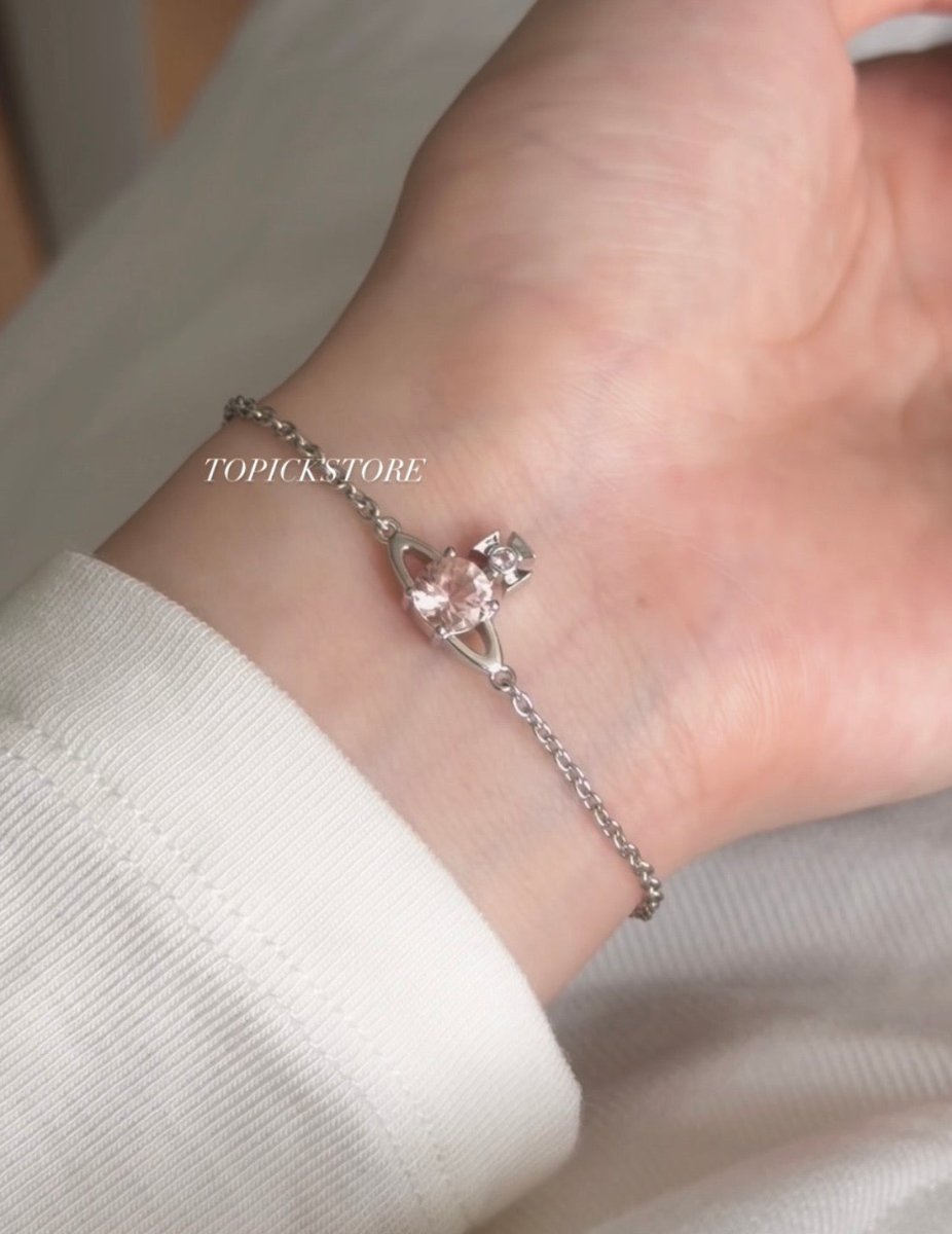 Vivienne Westwood Reina Bracelet香檳粉🍾手鏈 - Topickstore
