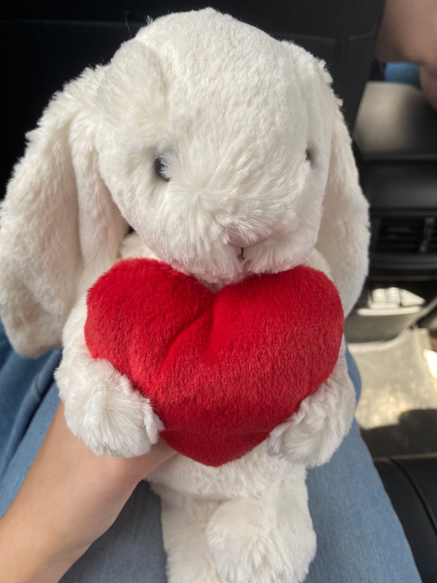 JELLYCAT Bashful Bunny with Heart 抱心心兔兔公仔 - Topickstore