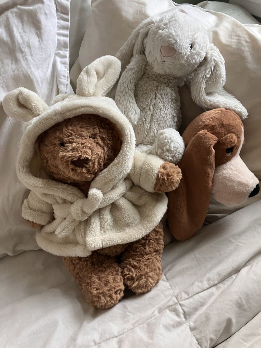 JELLYCAT Bartholomew Bathrobe Bear 浴袍小熊公仔 - Topickstore