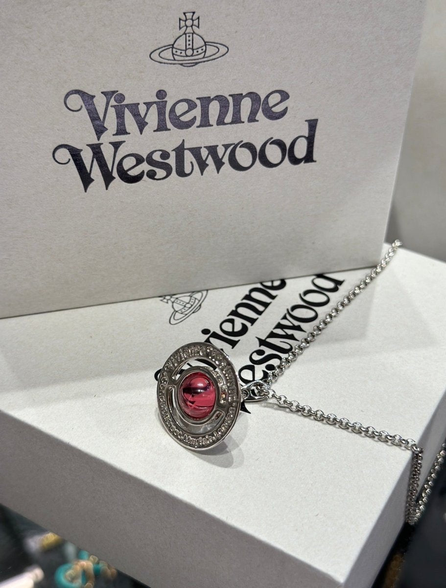 Vivienne Westwood ORB Necklace - 寶紅色🍷 - Topickstore