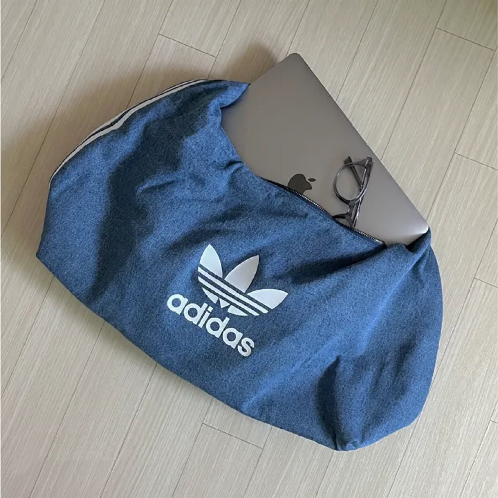 ADIDAS Originals Cotton Shoulder Bag 復古水洗棉質肩背袋 - Topickstore