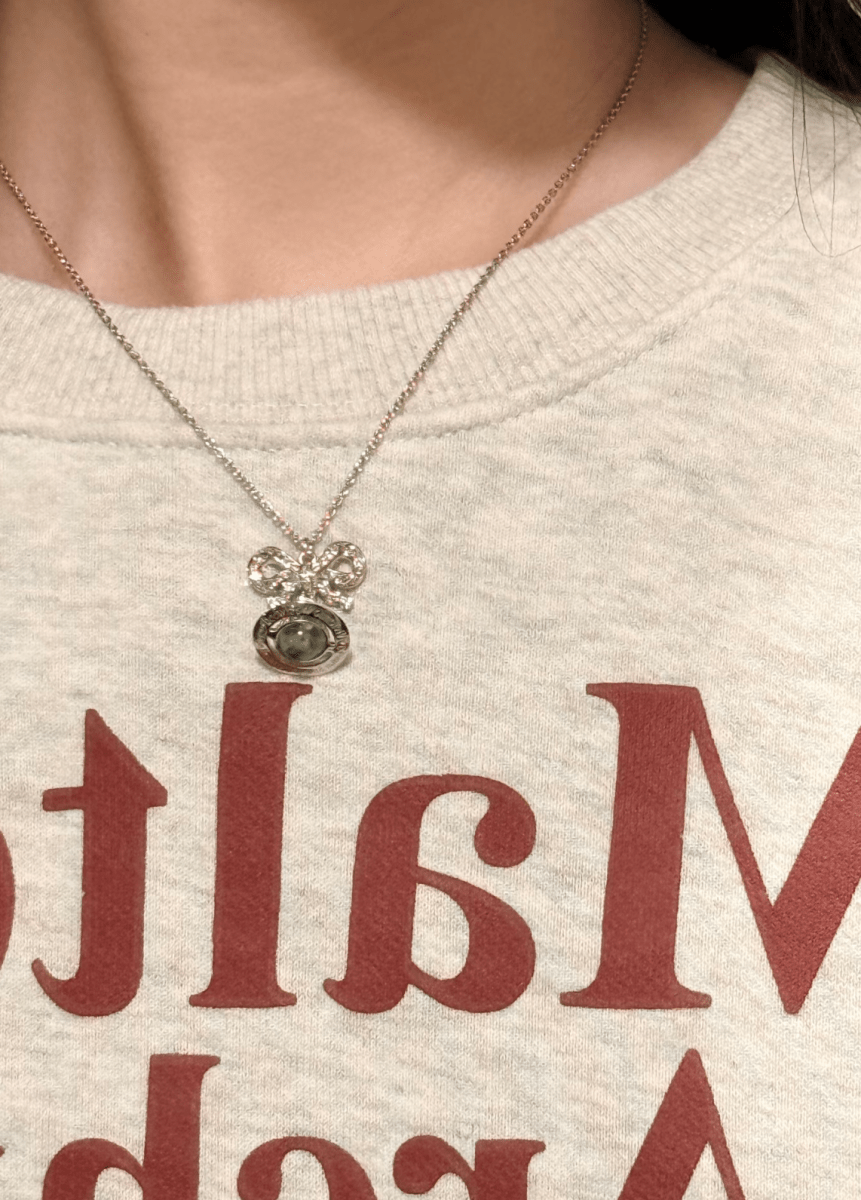 ⁠⁠Vivienne Westwood Octavie Pendant Necklace 限定色薄荷綠💚|純銀蝴蝶結閃鑽頸鏈 - Topickstore