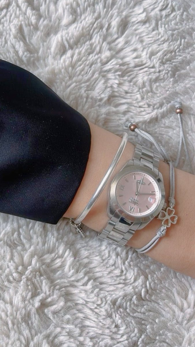 (少女感滿分💗)Vivienne Westwood Fenchurch Watch -超溫柔櫻花粉 - Topickstore