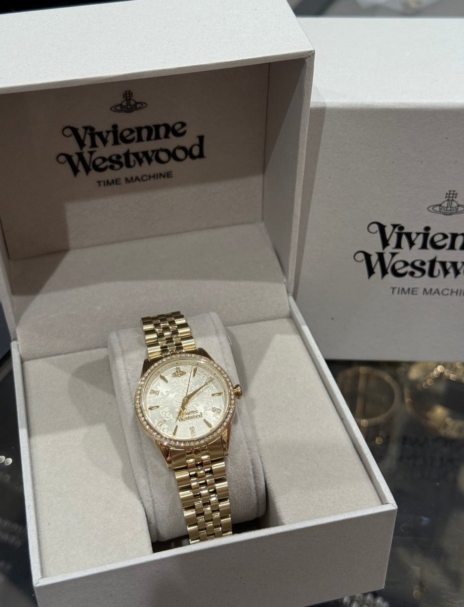 Vivienne Westwood Little Wallace Watch - 碎花金 - Topickstore