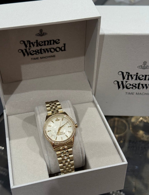 Vivienne Westwood Little Wallace Watch - 碎花金 - Topickstore
