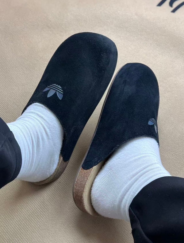 Adidas Originals Adimule 經典絨面穆勒鞋 - Topickstore