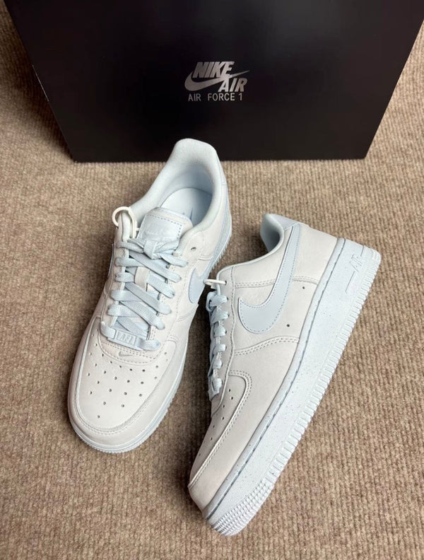 Nike Air Force 1 '07 Premium "Blue Tint" 冰川藍全皮球鞋 ✨ - Topickstore