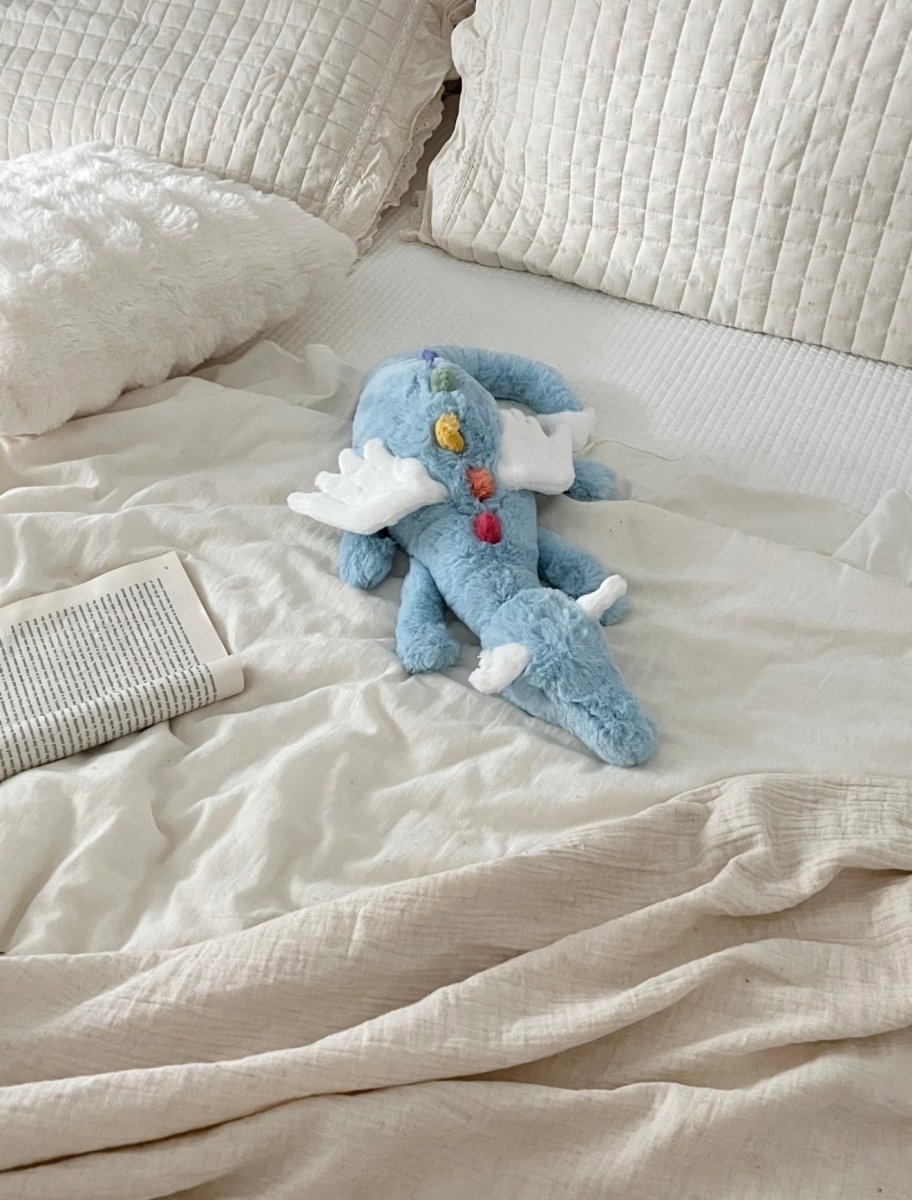 JELLYCAT 人氣新款SKY DRAGON🩵 ｜50cm公仔 & 迷你鎖匙扣 ✨ - TOPICKSTORE