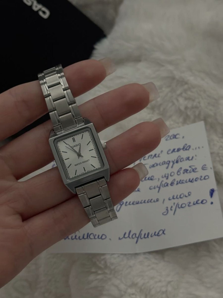 極簡美學天花板！Casio Vintage 復古極簡刻度 小方錶 (金銀兩色) - Topickstore