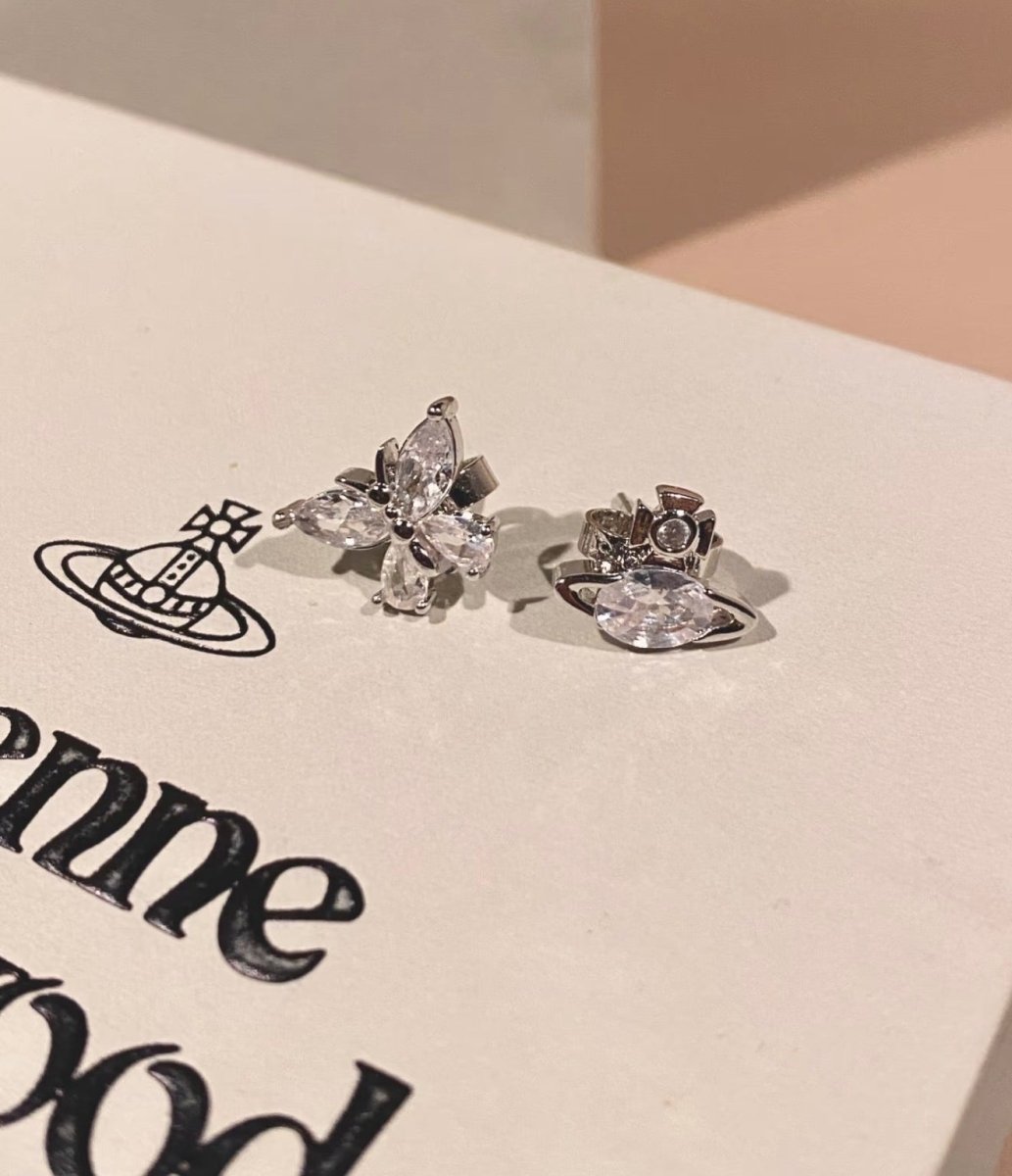 Vivienne Westwood 超仙氣 限定版 Elianne 小蝴蝶星球🪐耳環 - Topickstore