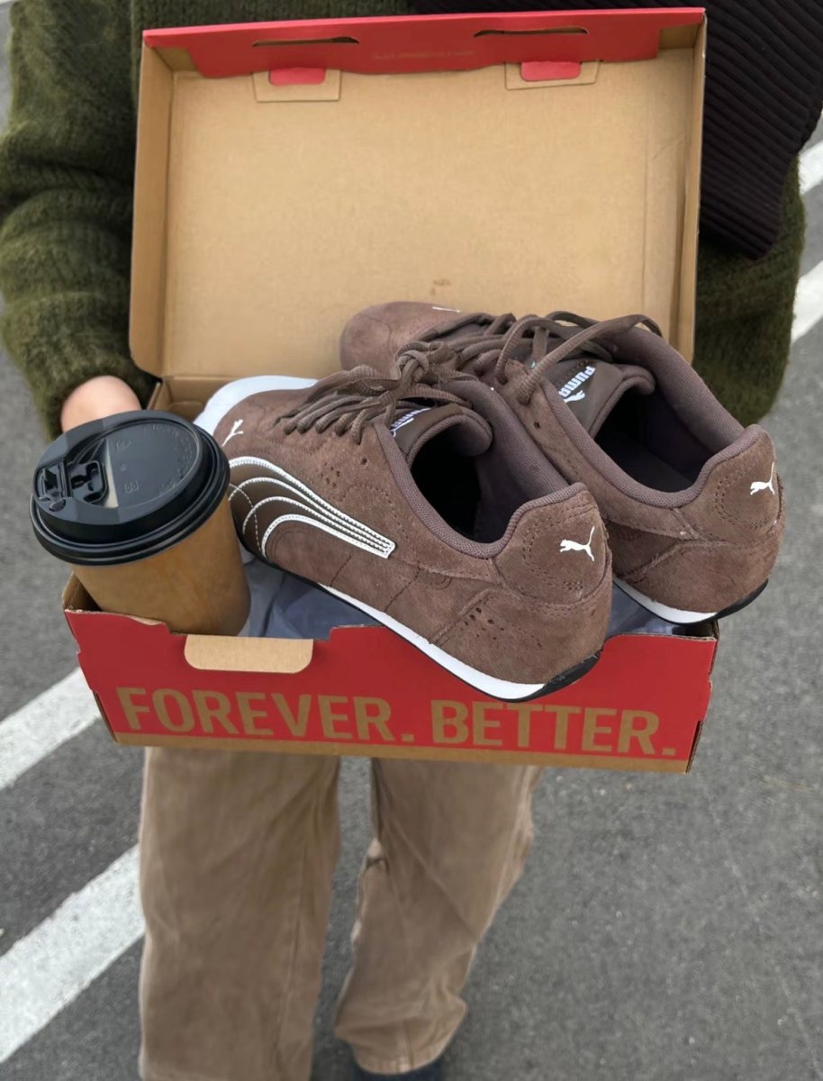 PUMA Catch SD 復古麂皮賽車鞋 - TOPICKSTORE