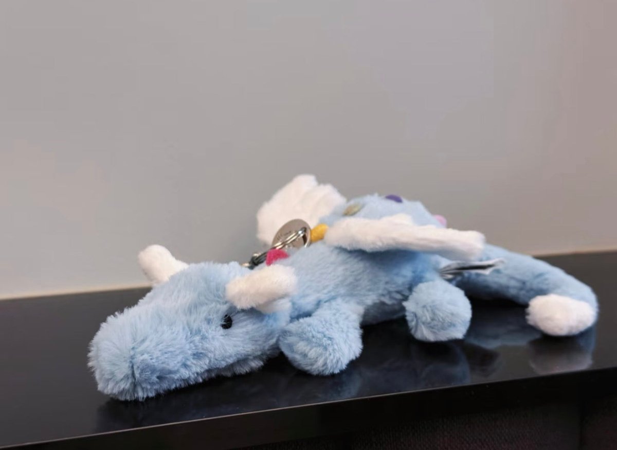 JELLYCAT 人氣新款SKY DRAGON🩵 ｜50cm公仔 & 迷你鎖匙扣 ✨ - TOPICKSTORE