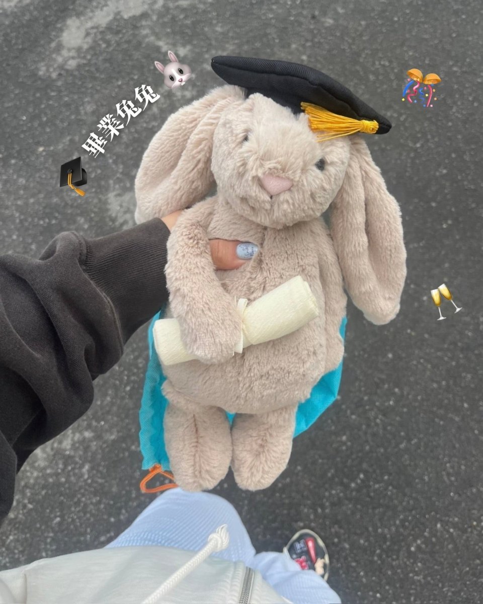 JELLYCAT 畢業兔｜畢業季必備🎓 - Topickstore