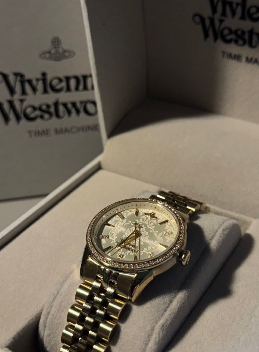 Vivienne Westwood Little Wallace Watch - 碎花金 - Topickstore
