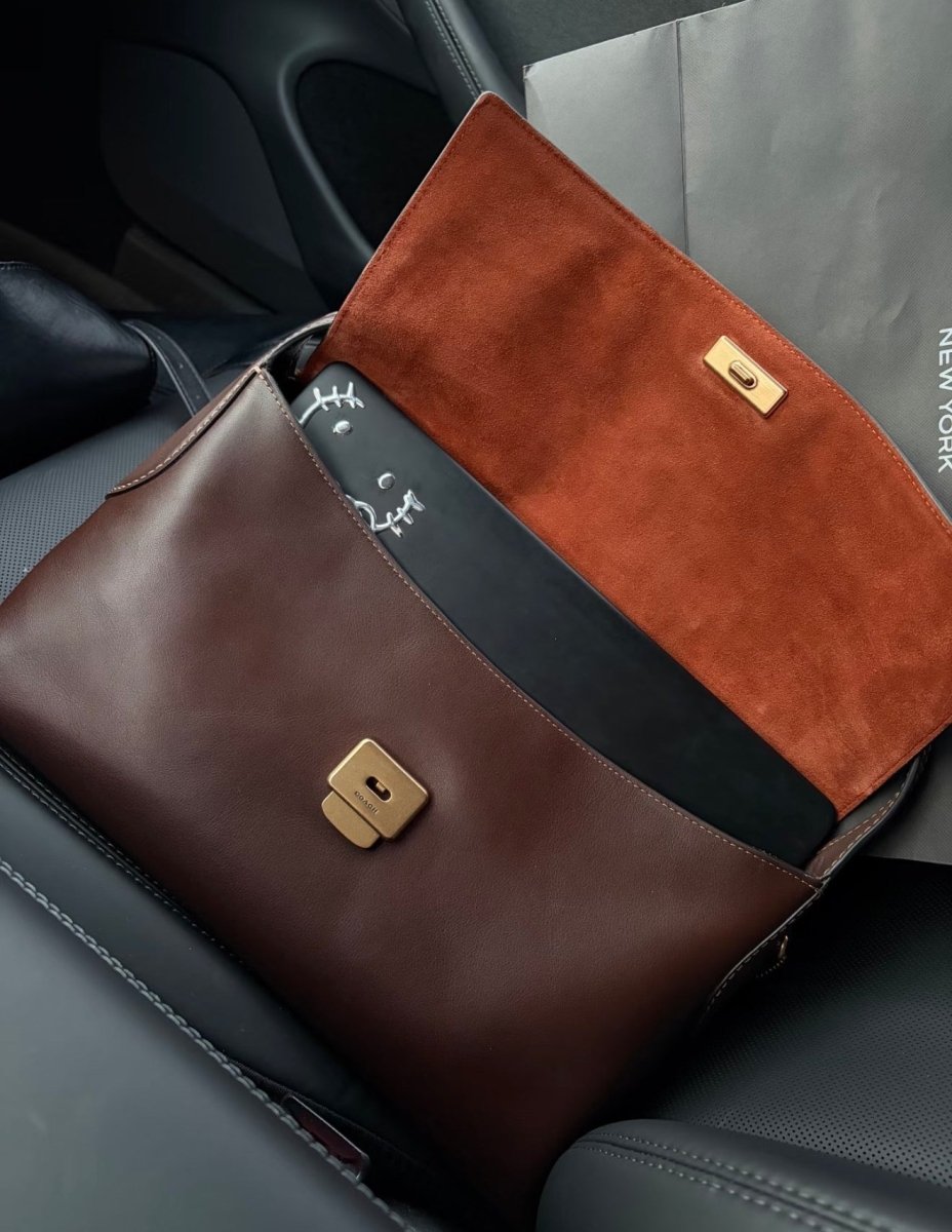 Coach Chelsea 36 大容量郵差袋 可放電腦~ - Topickstore