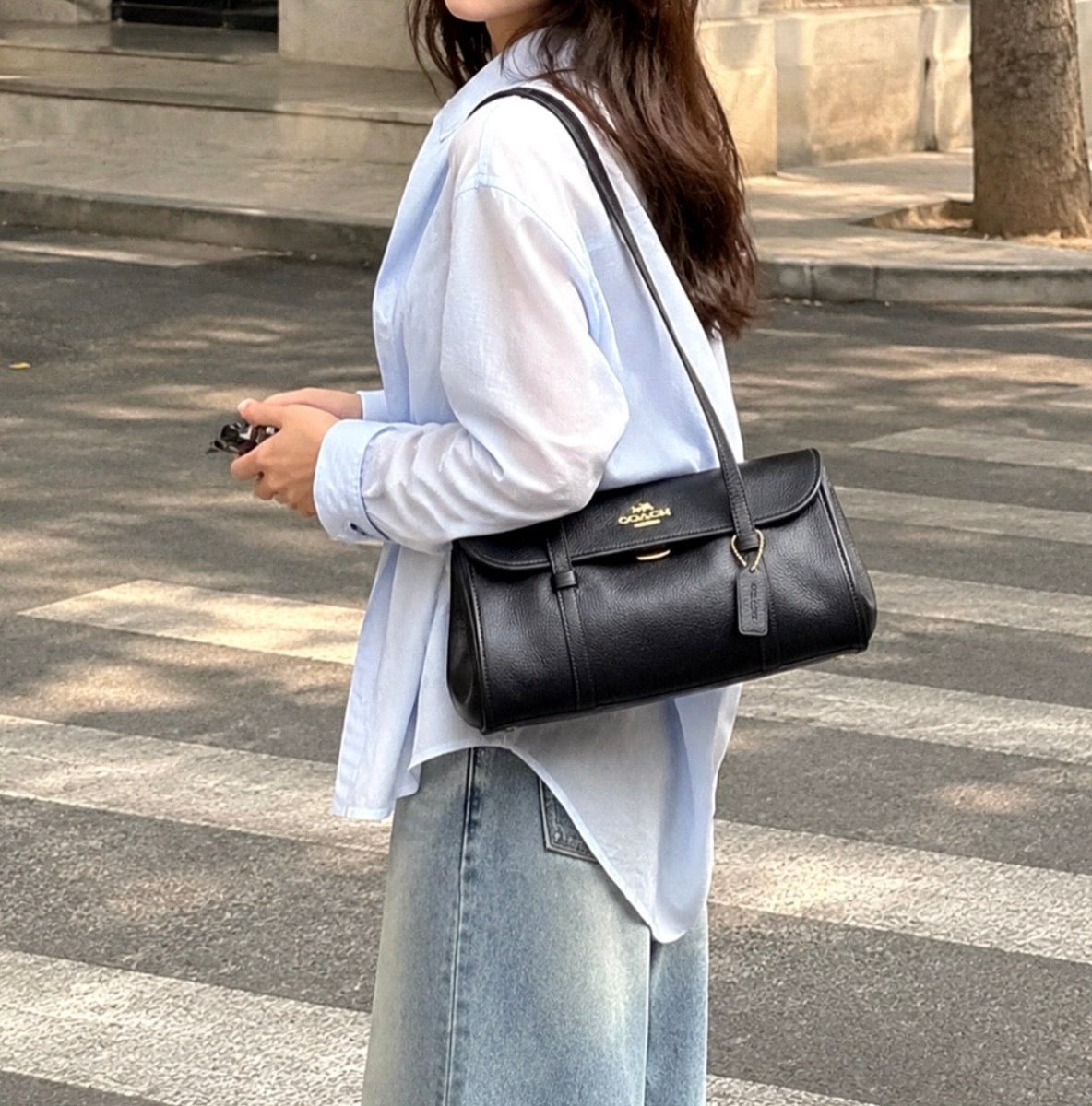 Coach BRIDGET FLAP SHOULDER BAG 復古翻蓋單肩手袋 - Topickstore