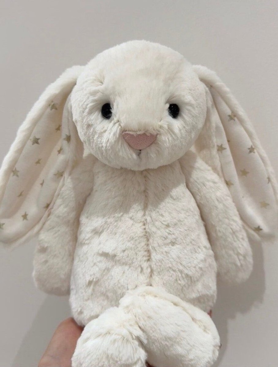 JELLYCAT 超熱賣斷曬貨！！奶白星星耳邦尼兔🌟🐰｜超級限量超級難找😭‼️ - Topickstore