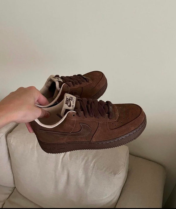 Nike Air Force 1 '07 "Cacao Wow" 深可可棕麂皮球鞋 ✨ - Topickstore