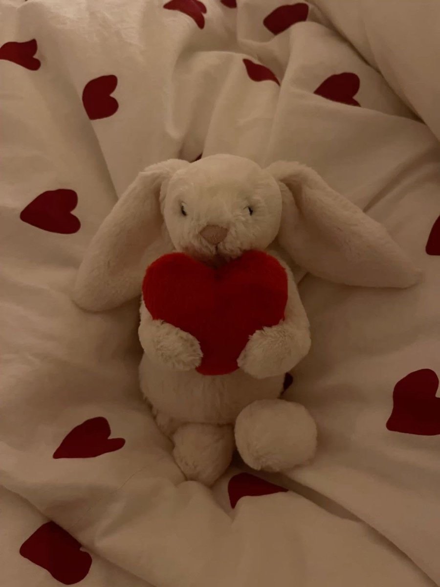 JELLYCAT Bashful Bunny with Heart 抱心心兔兔公仔 - Topickstore