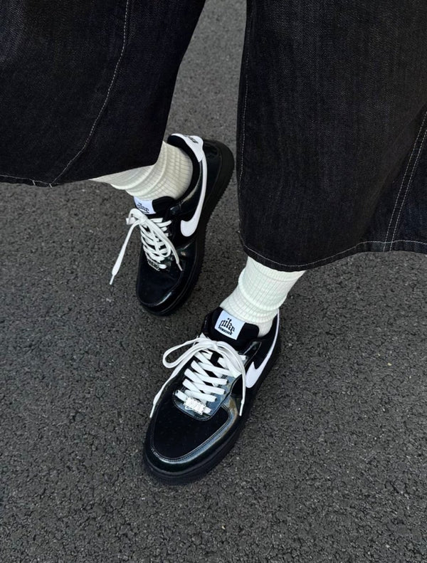 Nike Air Force 1 '07 LV8 限量黑球鞋 - Topickstore