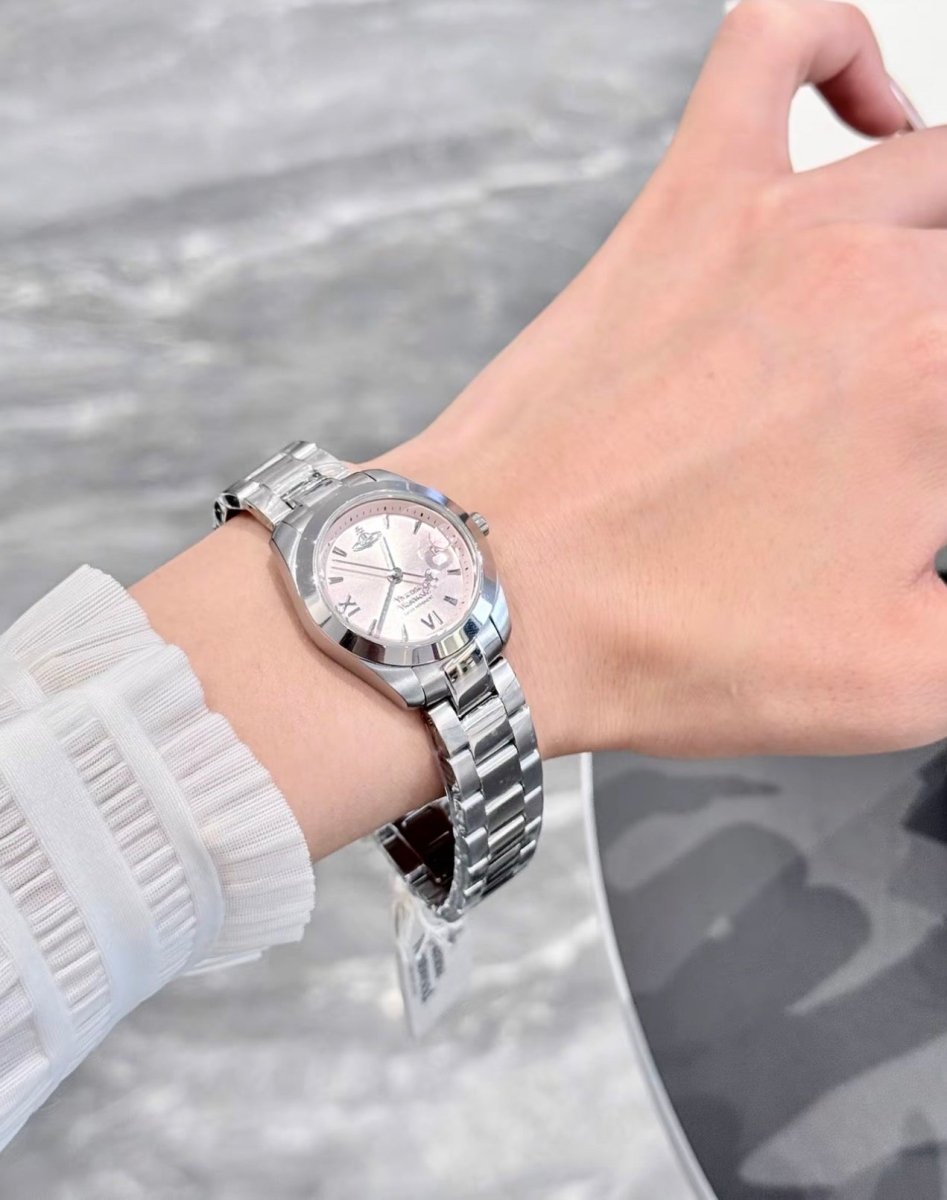 (少女感滿分💗)Vivienne Westwood Fenchurch Watch -超溫柔櫻花粉 - Topickstore