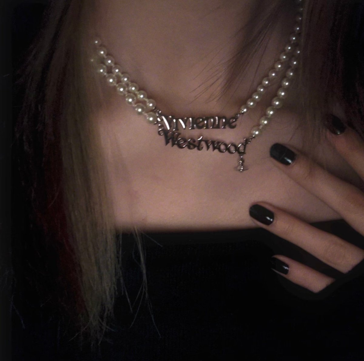 Vivienne Westwood Amelia 雙層LOGO珍珠系列 | Miyeon 同款✨超公主🥹💓 - Topickstore