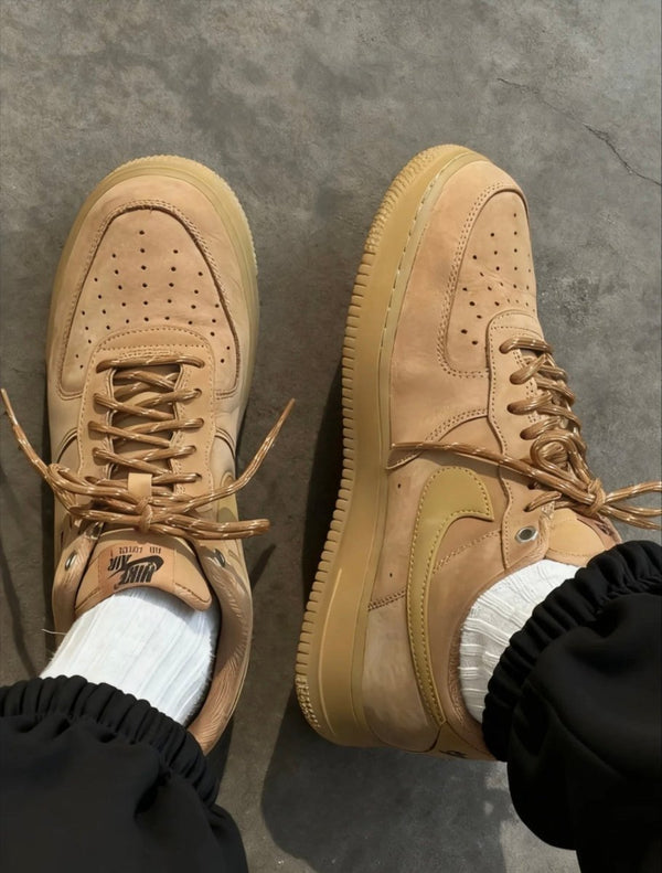 Nike Air Force 1 '07 WB 小麥色麂皮焦糖底 - Topickstore