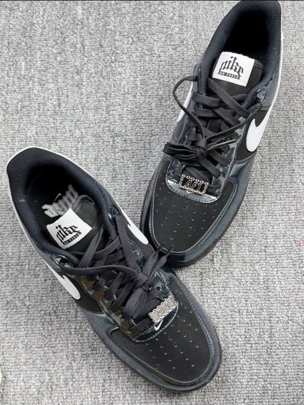 Nike Air Force 1 '07 LV8 限量黑球鞋 - Topickstore