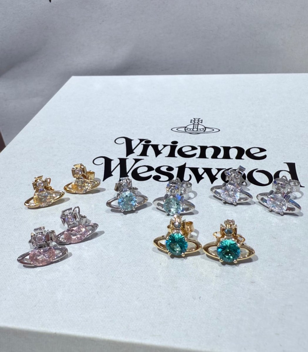 Vivienne Westwood 限定湖水綠💚Reina 耳環 ｜售完即止 - Topickstore