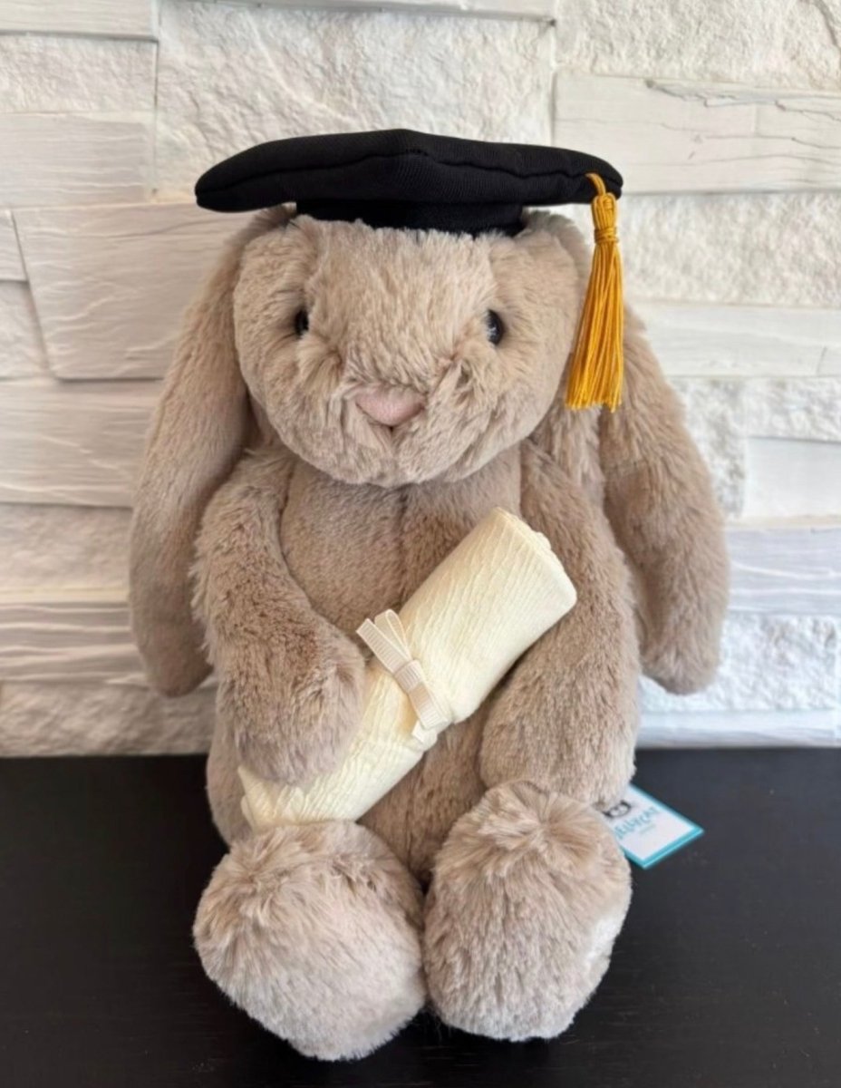 JELLYCAT 畢業兔｜畢業季必備🎓 - Topickstore