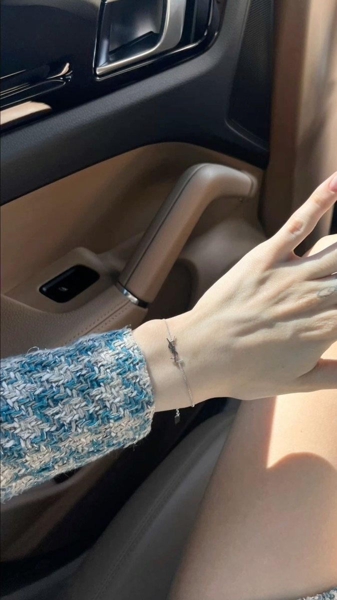 Saint Laurent Cassandre YSL字母經典手鏈 ｜小手腕女生恩物💓（金銀兩色入） - Topickstore