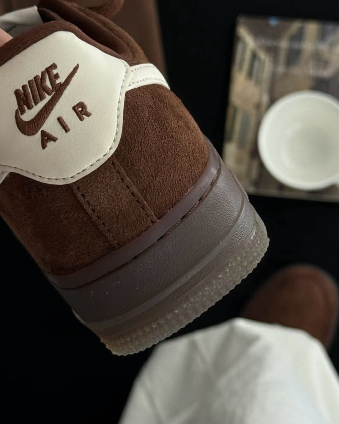 秋冬新款！Nike Air Force 1 '07 摩卡深棕麂皮鞋🍂 - TOPICKSTORE