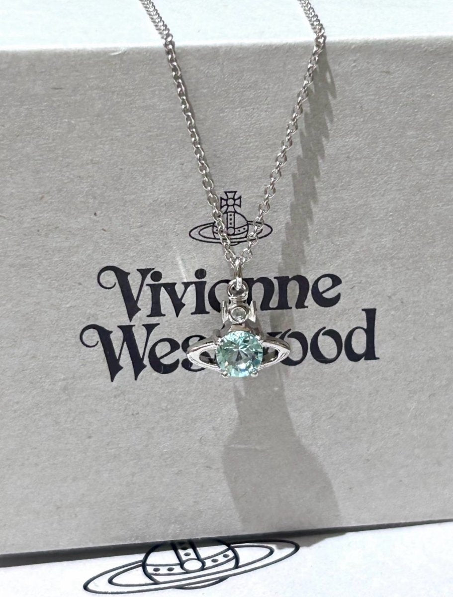 (已絕版!!)Vivienne Westwood 限定湖水綠💚Reina 項鏈 ｜售完即止!! - Topickstore