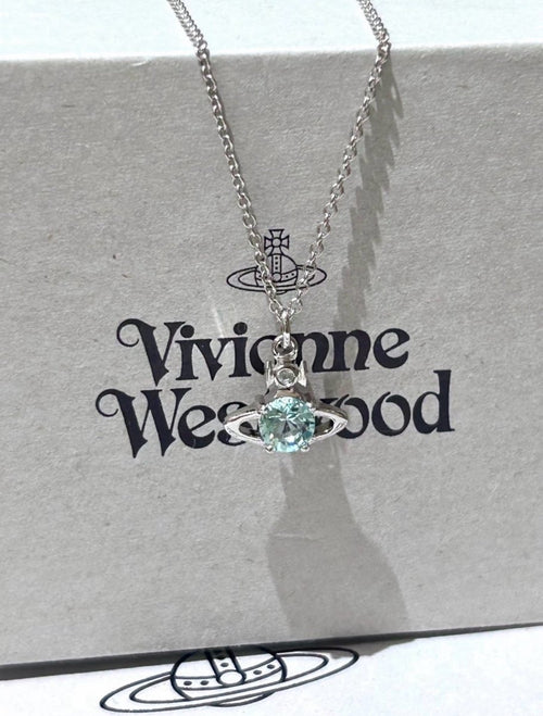 (已絕版!!)Vivienne Westwood 限定湖水綠💚Reina 項鏈 ｜售完即止!! - Topickstore