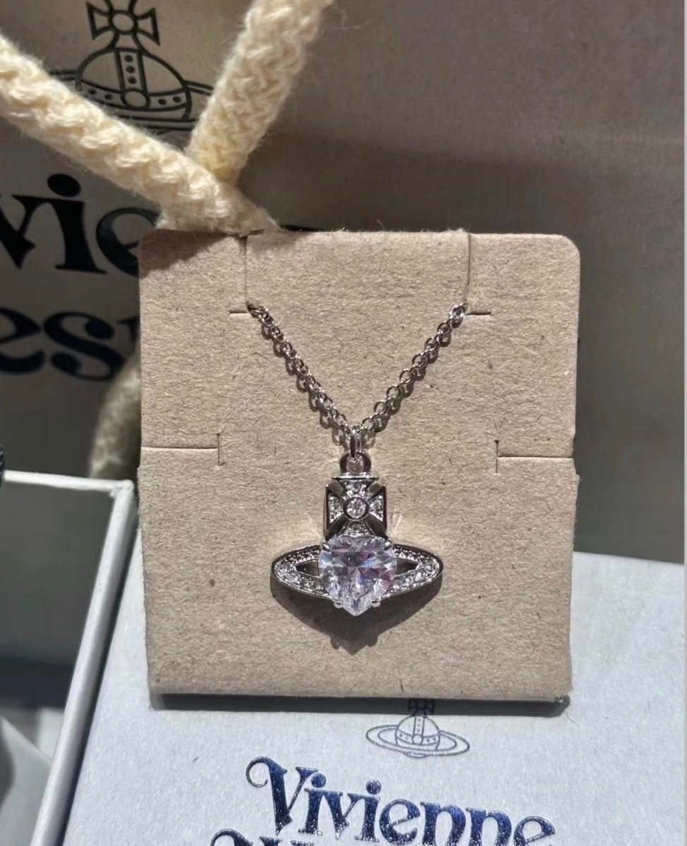 (送禮首選!!)Vivienne Westwood 心形閃鑽 Ariella 系列 - Topickstore