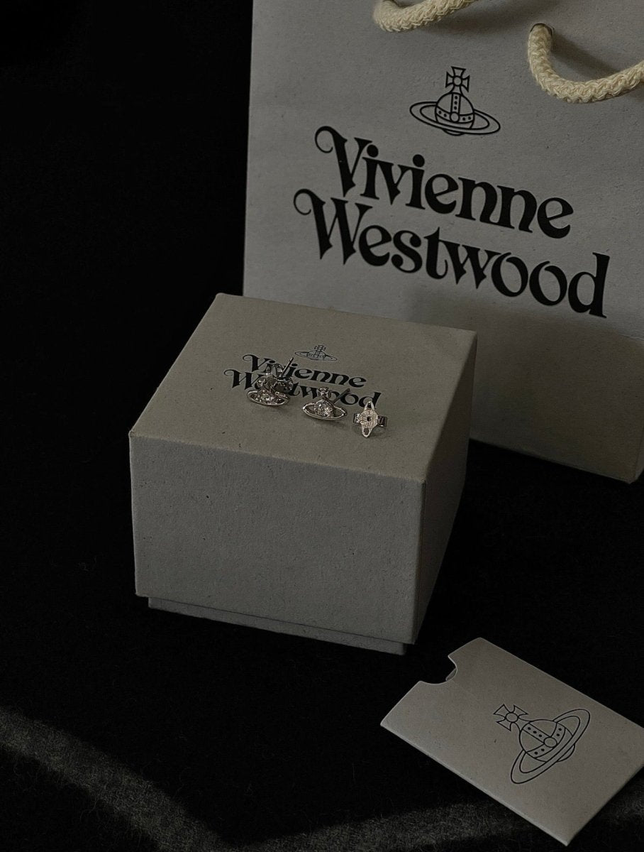 Vivienne Westwood Nano Solitaire Earrings Cortis 同款閃石耳環 - Topickstore