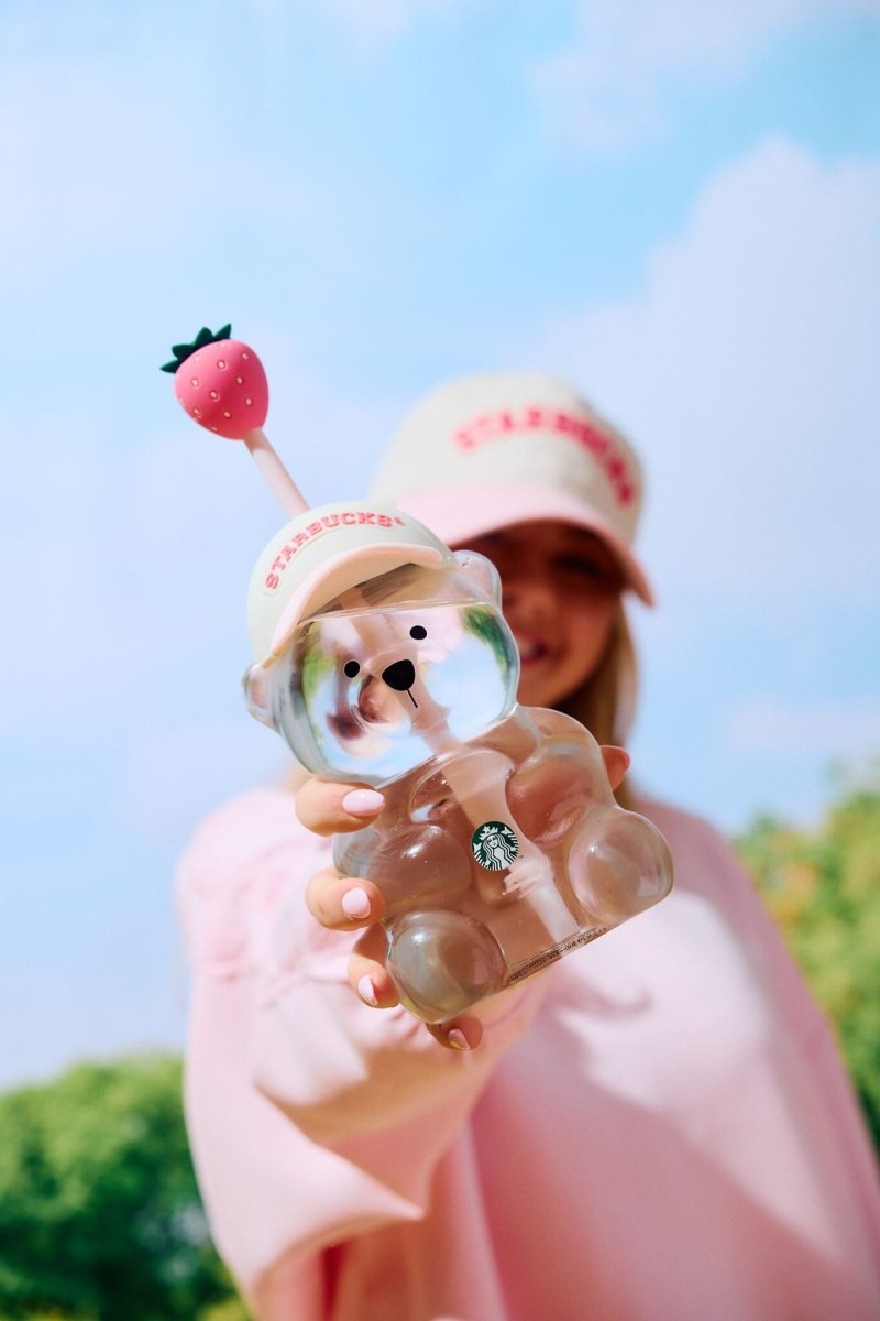 【美國限定】Starbucks 粉紅Bearista 小熊杯🩷🧸 - Topickstore