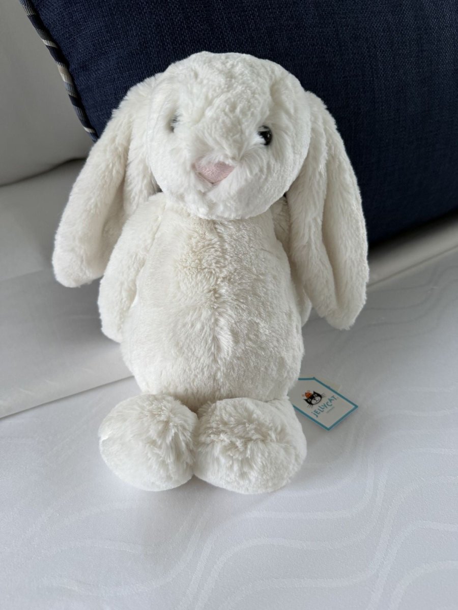 立即送女友💝JELLYCAT 超夢幻31cm BUNNY兔兔🐰粉白兩色 - TOPICKSTORE