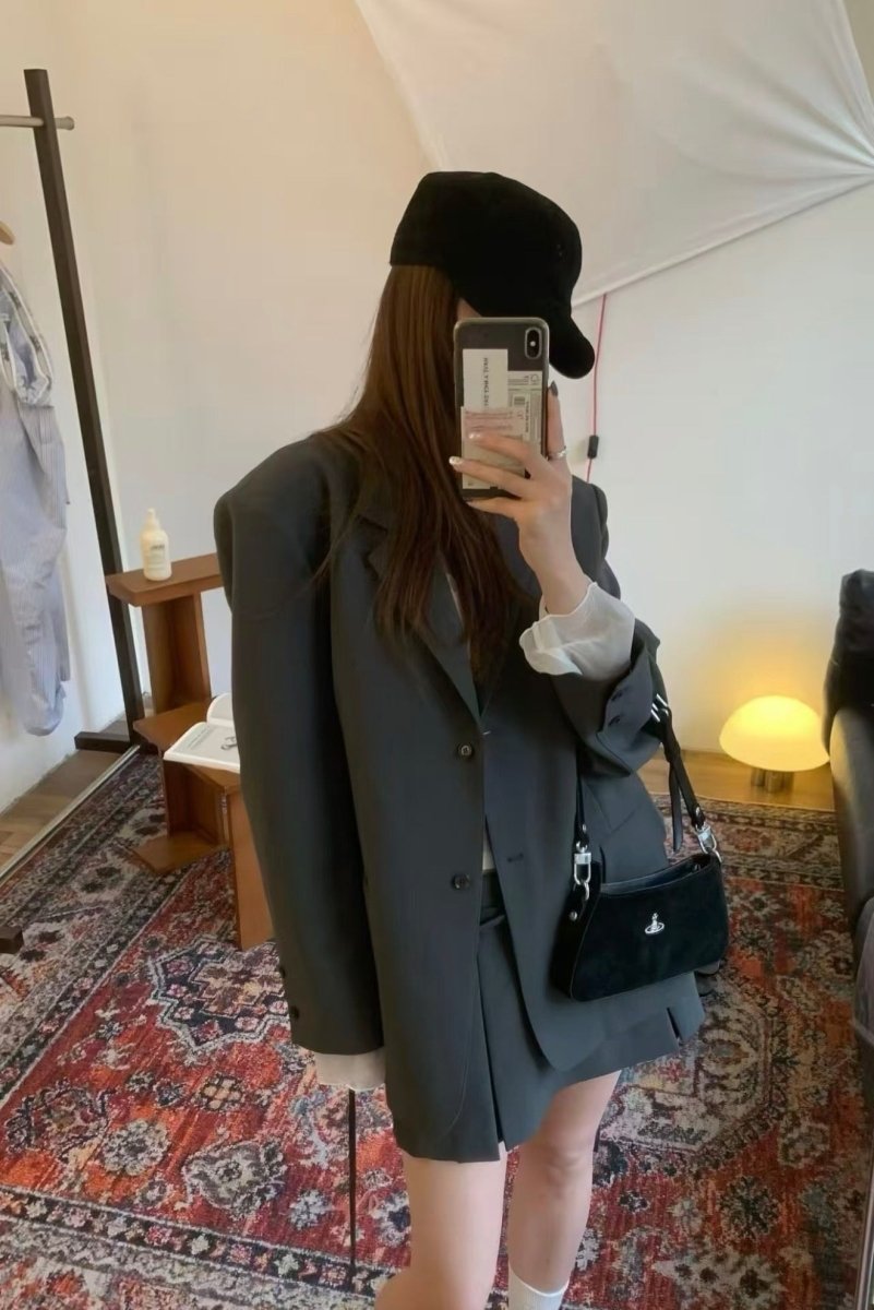 Vivienne Westwood 黑色十字紋防刮 Tasha 袋 - Topickstore