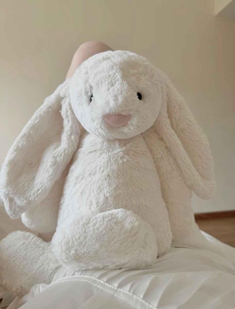 立即送女友💝JELLYCAT 超夢幻31cm BUNNY兔兔🐰粉白兩色 - TOPICKSTORE