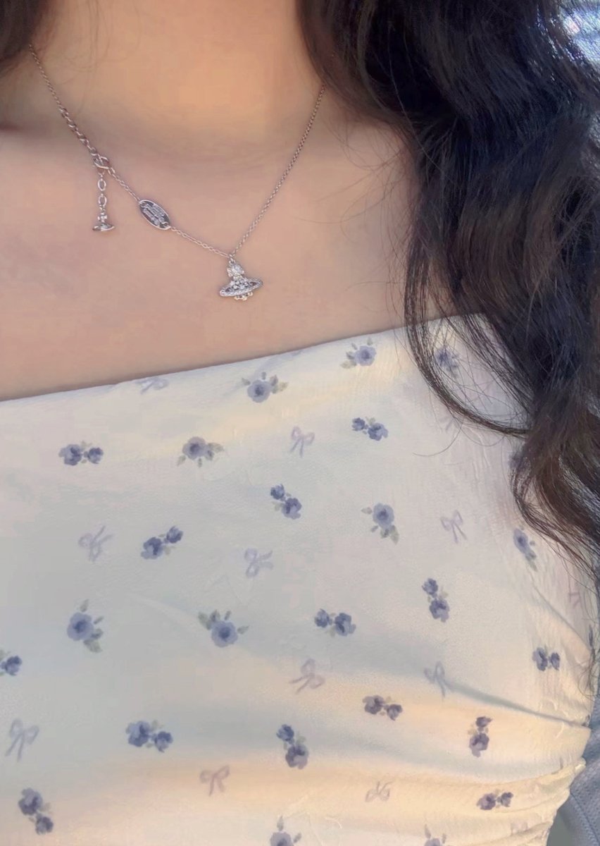 Vivienne Westwood Narcissa Necklace 浪漫雪花系列❄️ - Topickstore