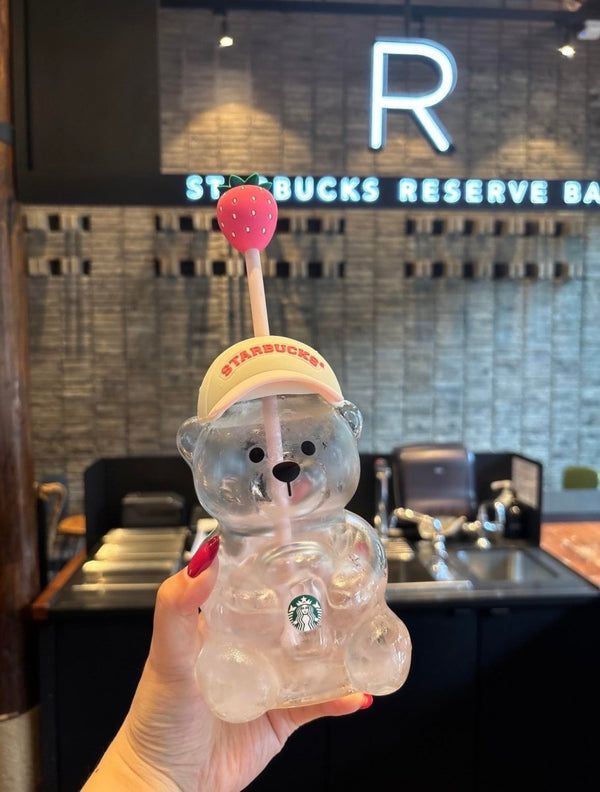 【美國限定】Starbucks 粉紅Bearista 小熊杯🩷🧸 - Topickstore