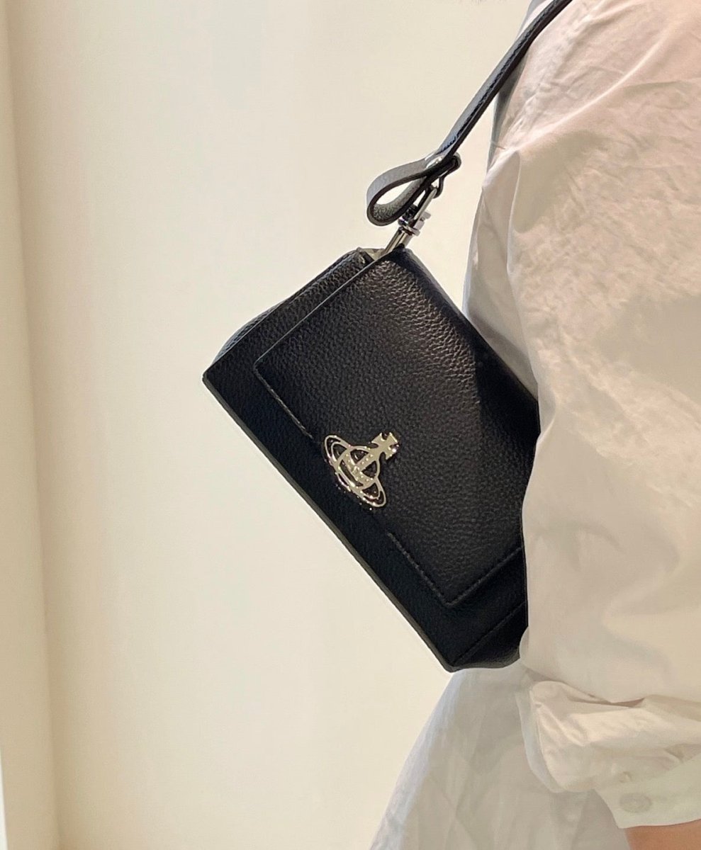 Vivienne Westwood Hazel Bag👜新版3D LOGO 復古皮革荔枝紋手袋 - Topickstore