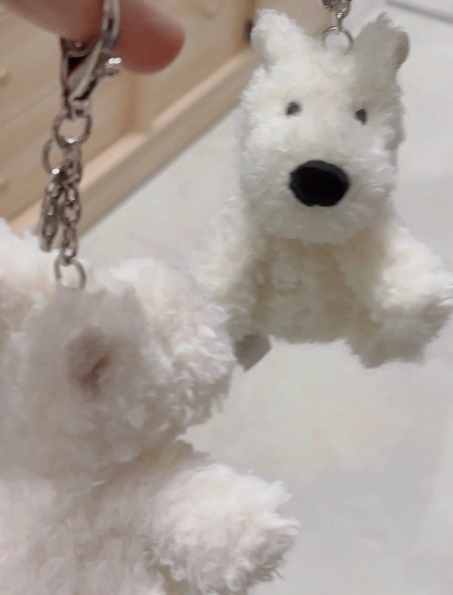 JELLYCAT Munro Scottie Dog Bag Charm｜超萌蘇格蘭小狗掛飾🐾🤍 - Topickstore