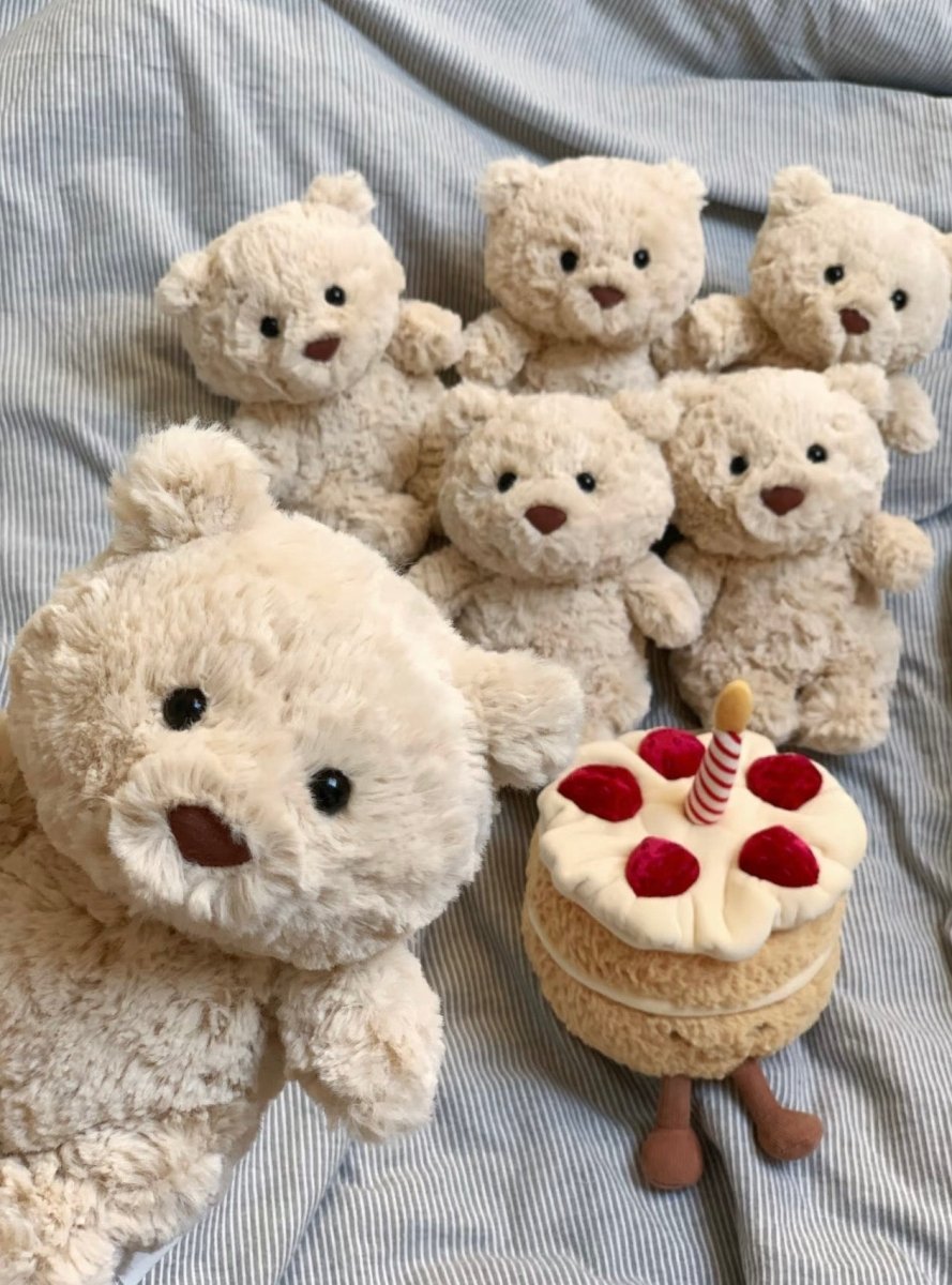 JELLYCAT 奶白小熊｜[軟萌療癒・限量發售🧸] - Topickstore