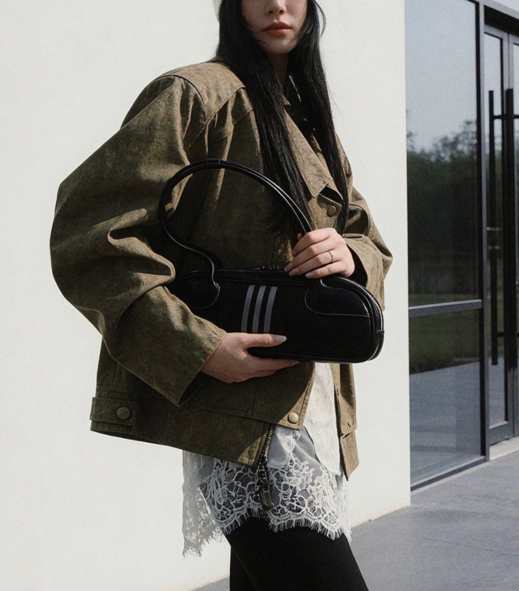 Adidas Originals 經典休閑法棍單肩包 - Topickstore